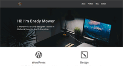 Desktop Screenshot of bradymower.com